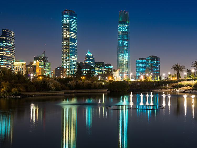 Santiago and Buenos Aires