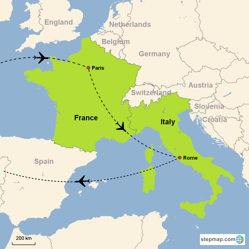 Paris & Rome