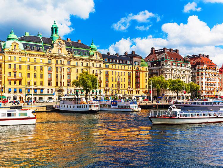 Stockholm and Reykjavik