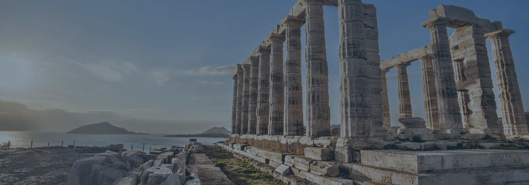 go-today EXPLORE Travel Promo Temple at Cape Sounion in Greece