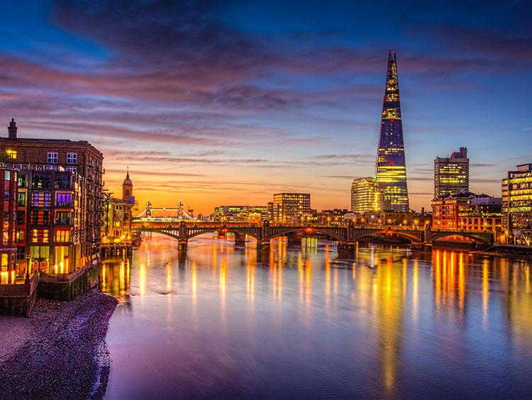 London View From The Millennium Bridge