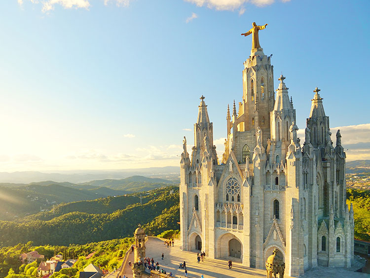 Tibidado Church Barcelona Spain