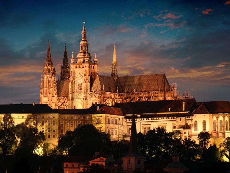 Prague Castle by Night