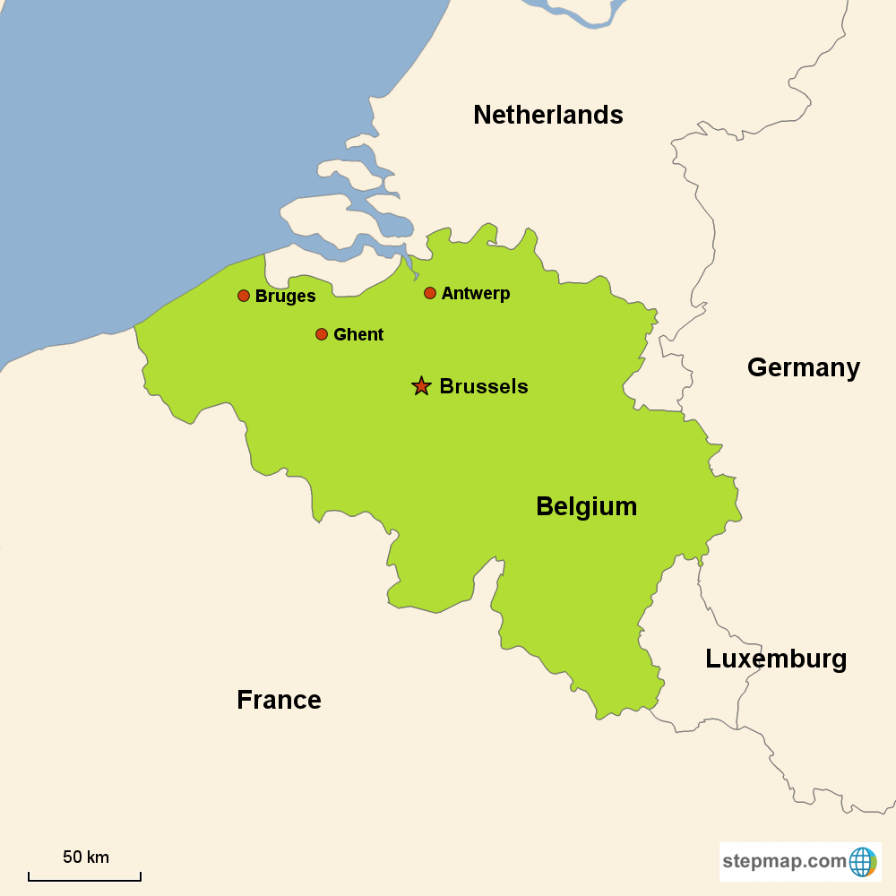 Map Of Belgium Belgium Map Europe Map Map Images And Photos Finder